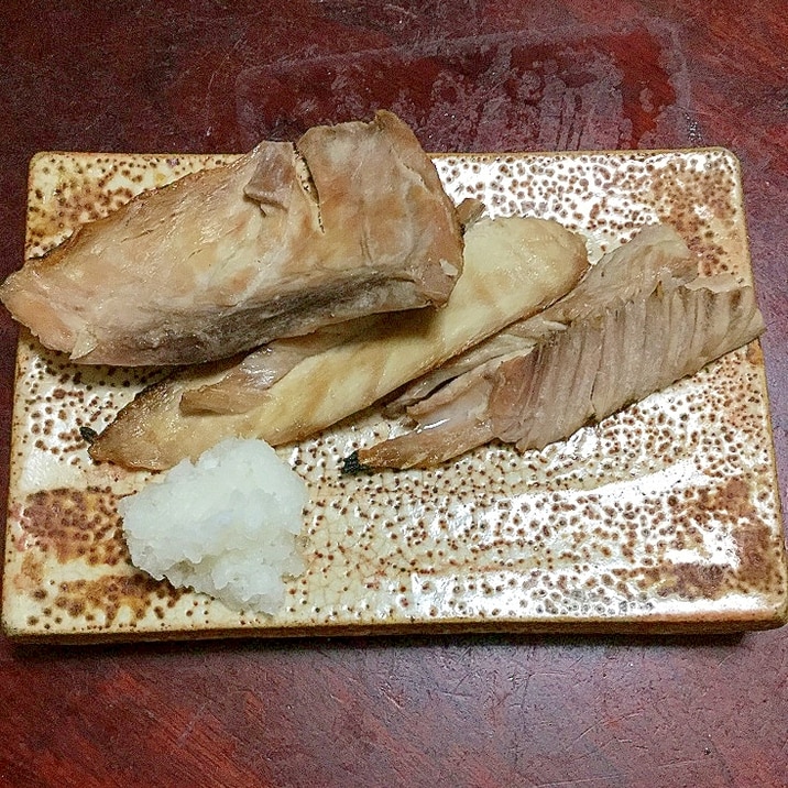 マグロの塩焼き